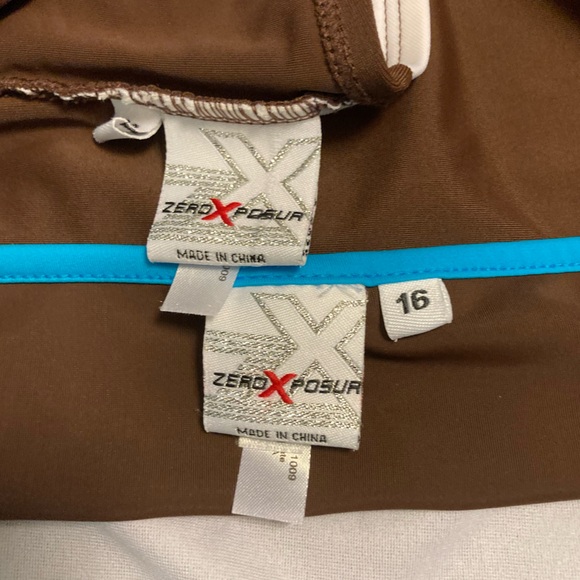 Girls Tankini size 16. ZeroXposur - Picture 4 of 4